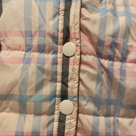 Gymboree Pink and Blue Plaid Vest (size 4/5 girls) - Picture 4 of 7